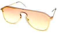 Rimless Outline Aviator Sunglasses