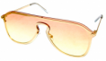 Rimless Outline Aviator Sunglasses
